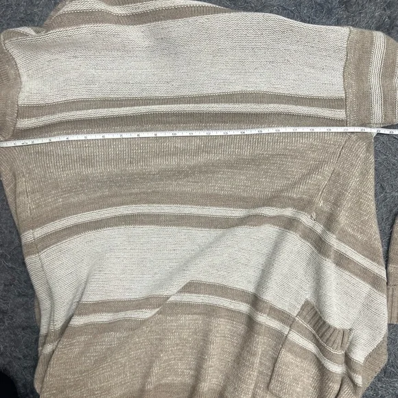 Y2k Long Striped Cardigan with Pockets! - Picture 10 of 15